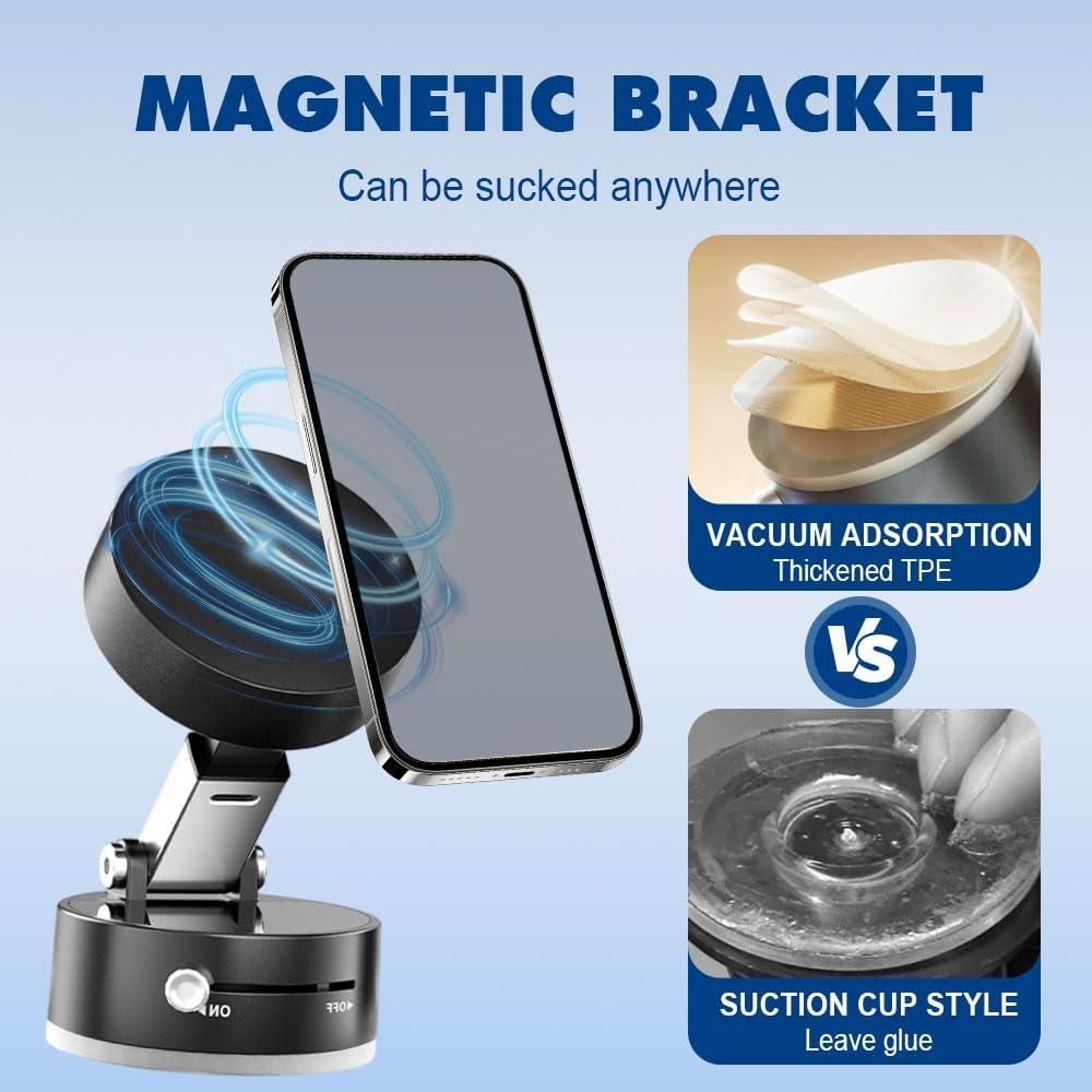 Vacuum Magnetic Phone Holder 360°