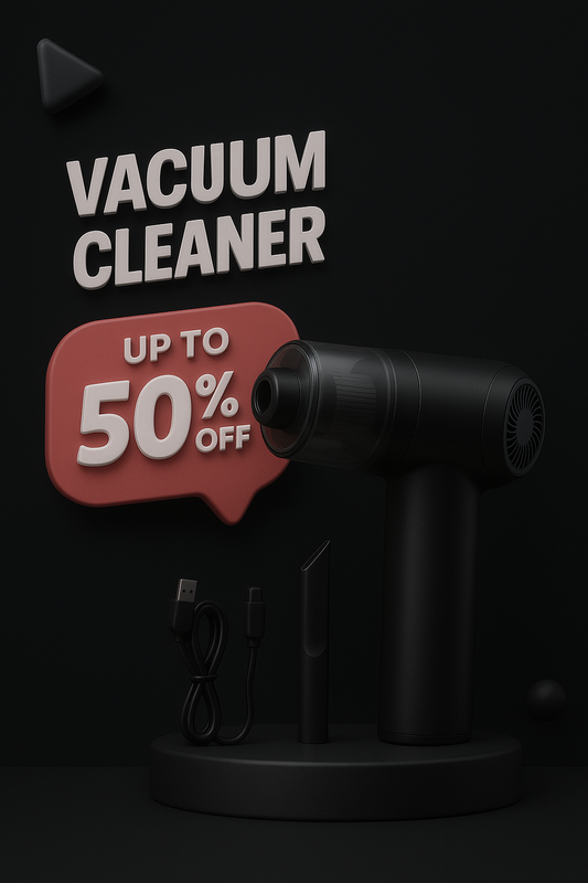 Portable Wireless Vacuum Cleaner