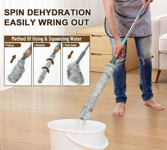 Self-twisting Water Rotating Mop