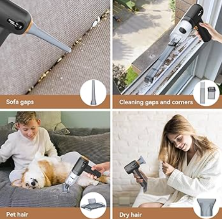 Portable Wireless Vacuum Cleaner