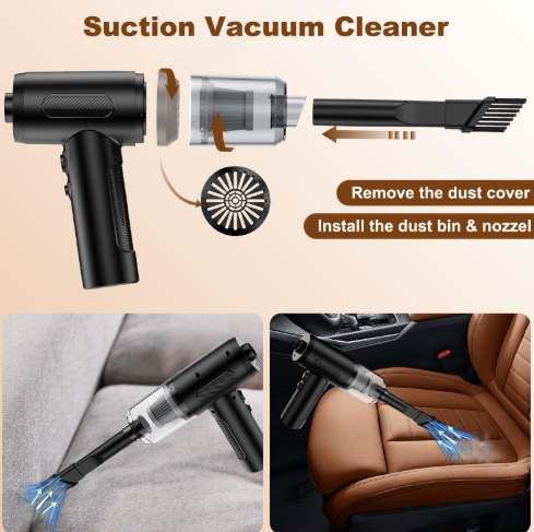 Portable Wireless Vacuum Cleaner